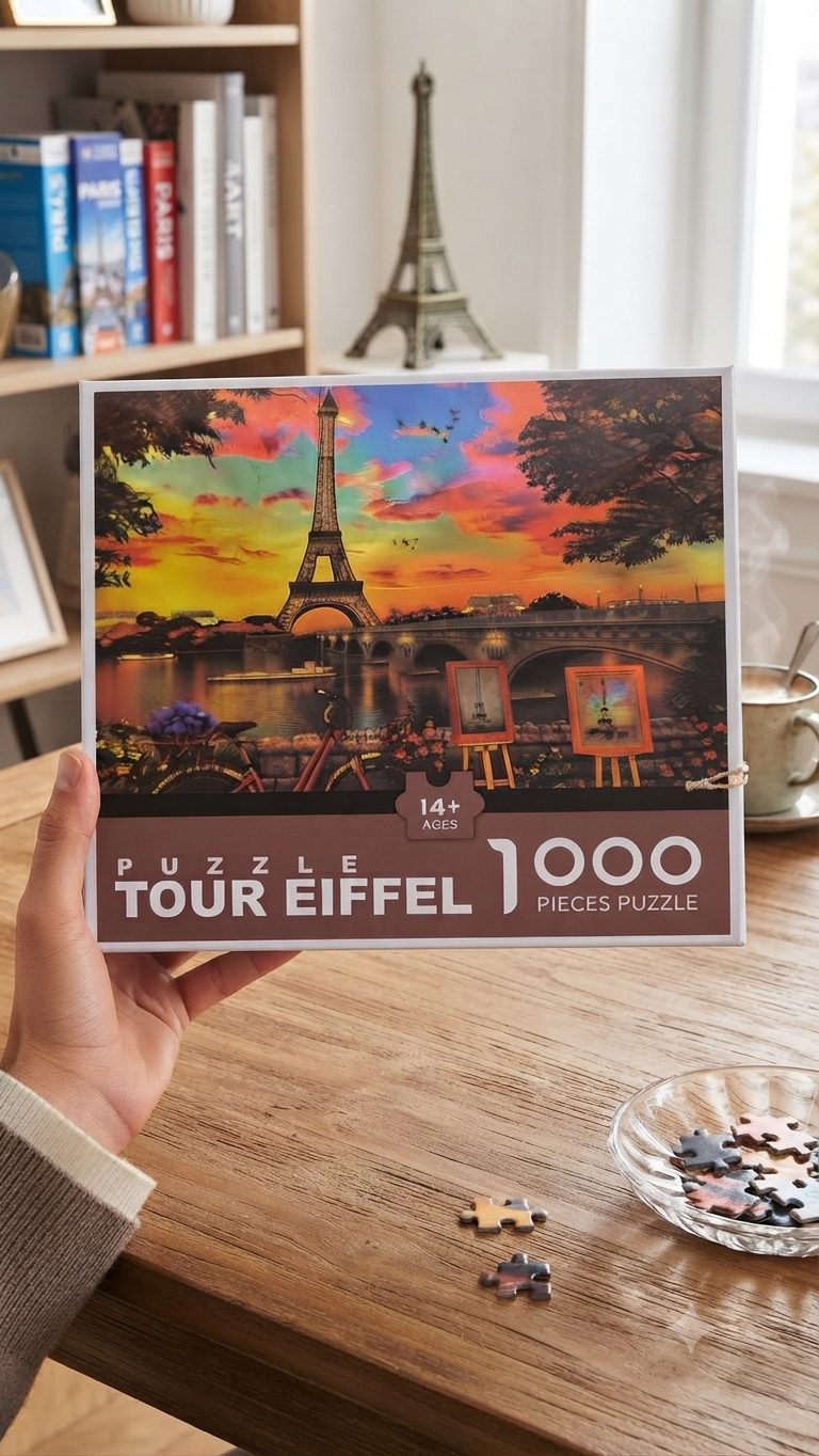 Puzzle 1000 pièces Tour Eiffel